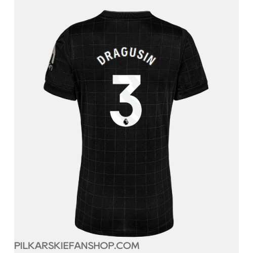 Koszulka piłkarska Tottenham Hotspur Radu Dragusin #3 Strój wyjazdowy dla kobiety 2025-26 tanio Krótki Rękaw Koszulka piłkarska Tottenham Hotspur Radu Dragusin #3 Strój wyjazdowy dla kobiety 2025-26 tanio Krótki Rękaw